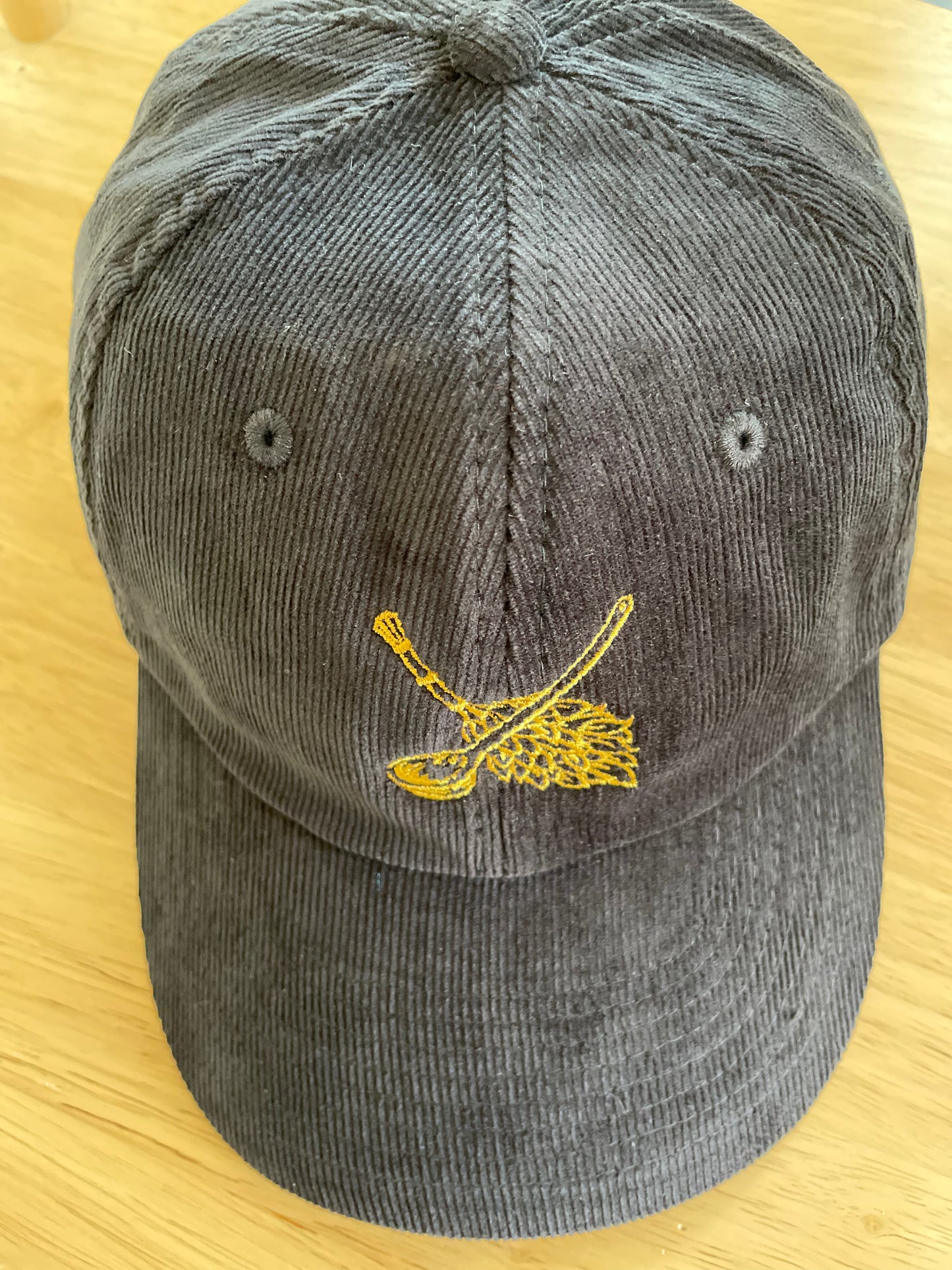 sauna löylyä Lippis musta vakosametti